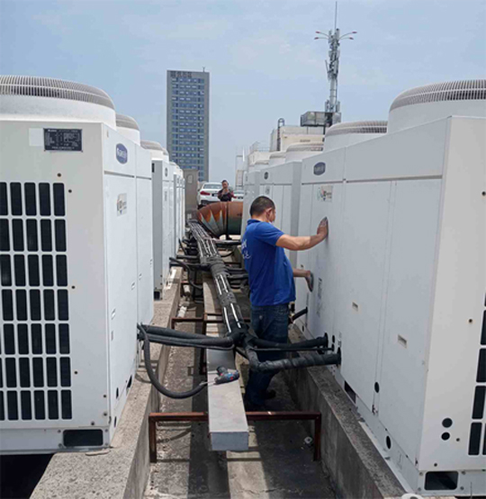 曲阜中央空调制热和不制冷系统维修方法